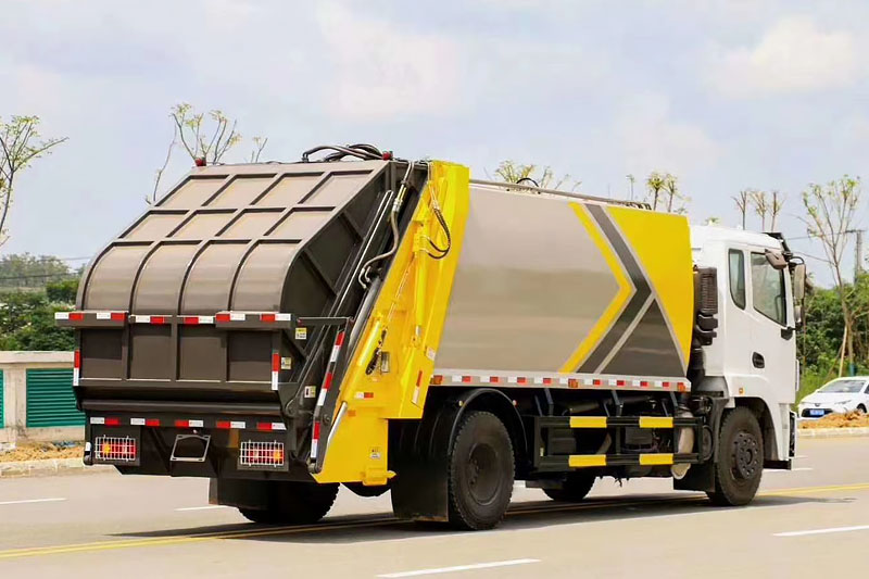 東風(fēng)錦程17方壓縮式垃圾車(chē)